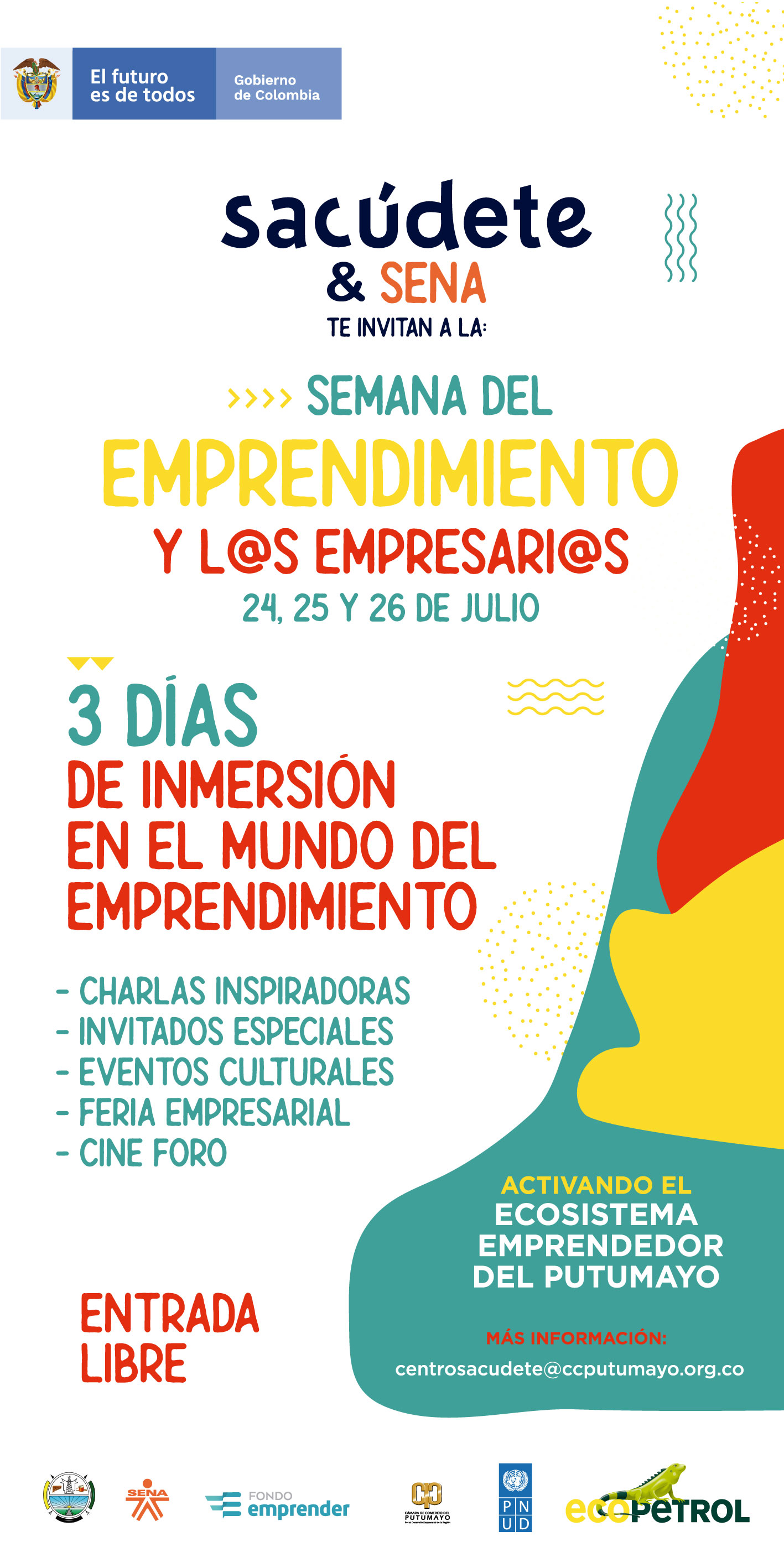 Orito, Putumayo Será Sede De La Semana Del Emprendimiento Y Los ...