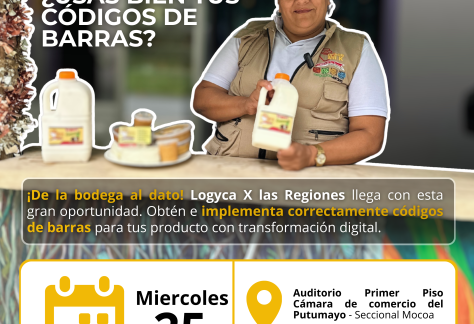 Pieza publicitaria, sobre capacitación, Usas bien tus códigos de barras