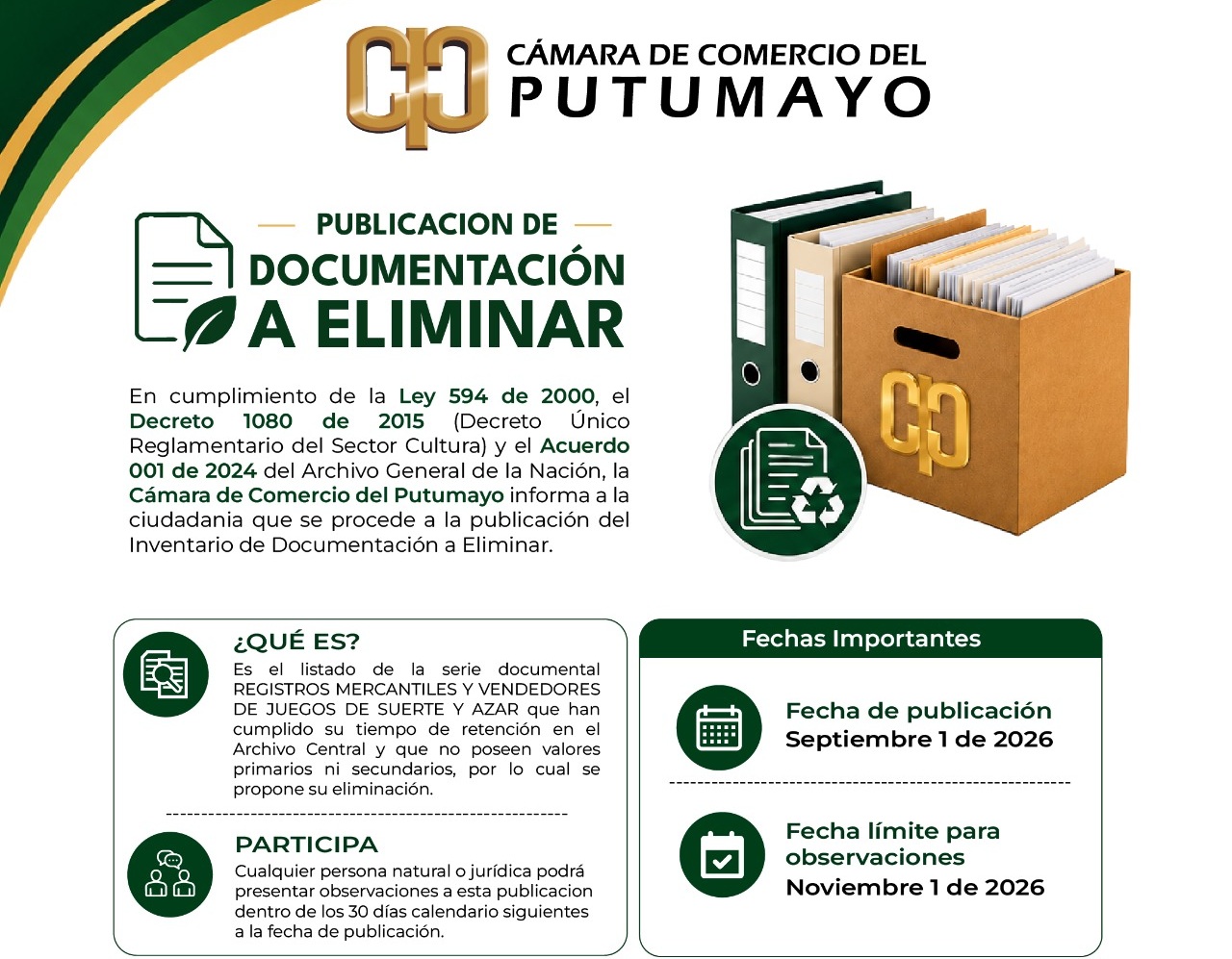 Formato Único de Inventario Documental – FUID